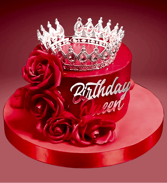 taçlı simli pasta, taçlı pasta siparişi